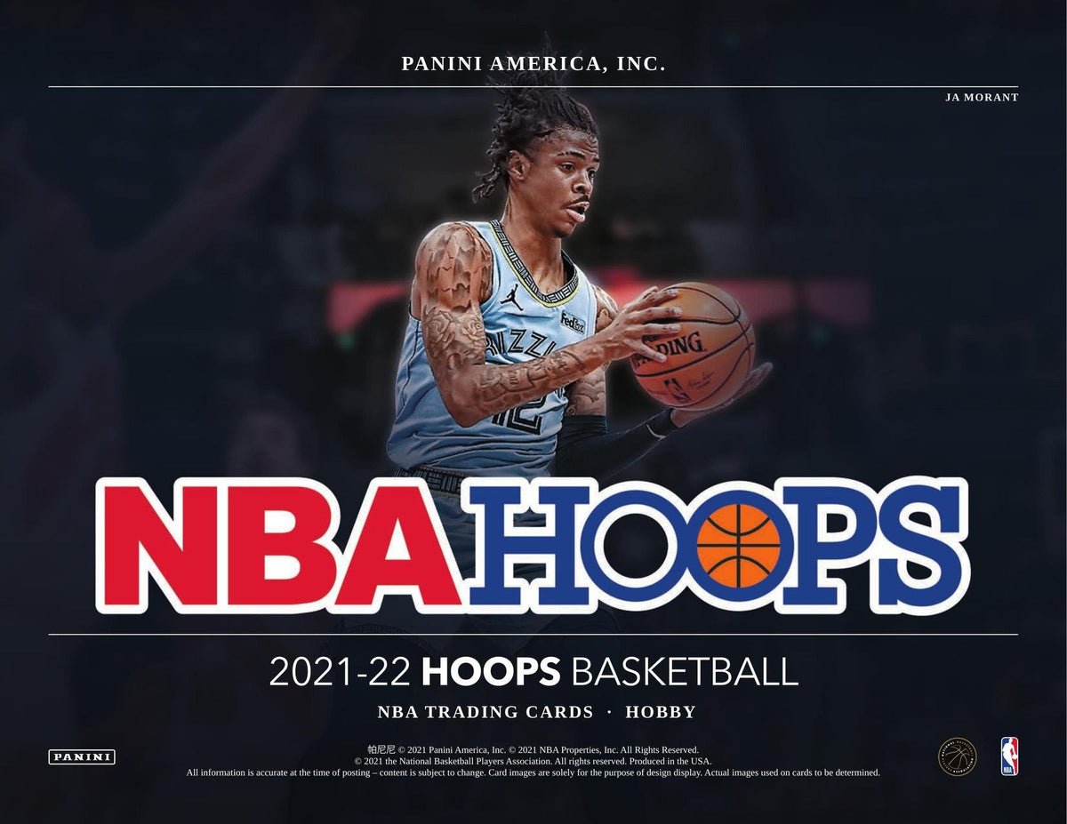 2021-22 Panini NBA Hoops Basketball Hobby Box – Matrix Collectables