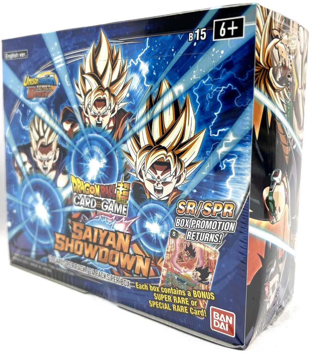 DRAGON BALL SUPER CARD GAME Unison Warrior Series Boost: Saiyan Showdo