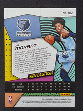Load image into Gallery viewer, 2019-20 Panini Revolution Basketball Ja Morant #102
