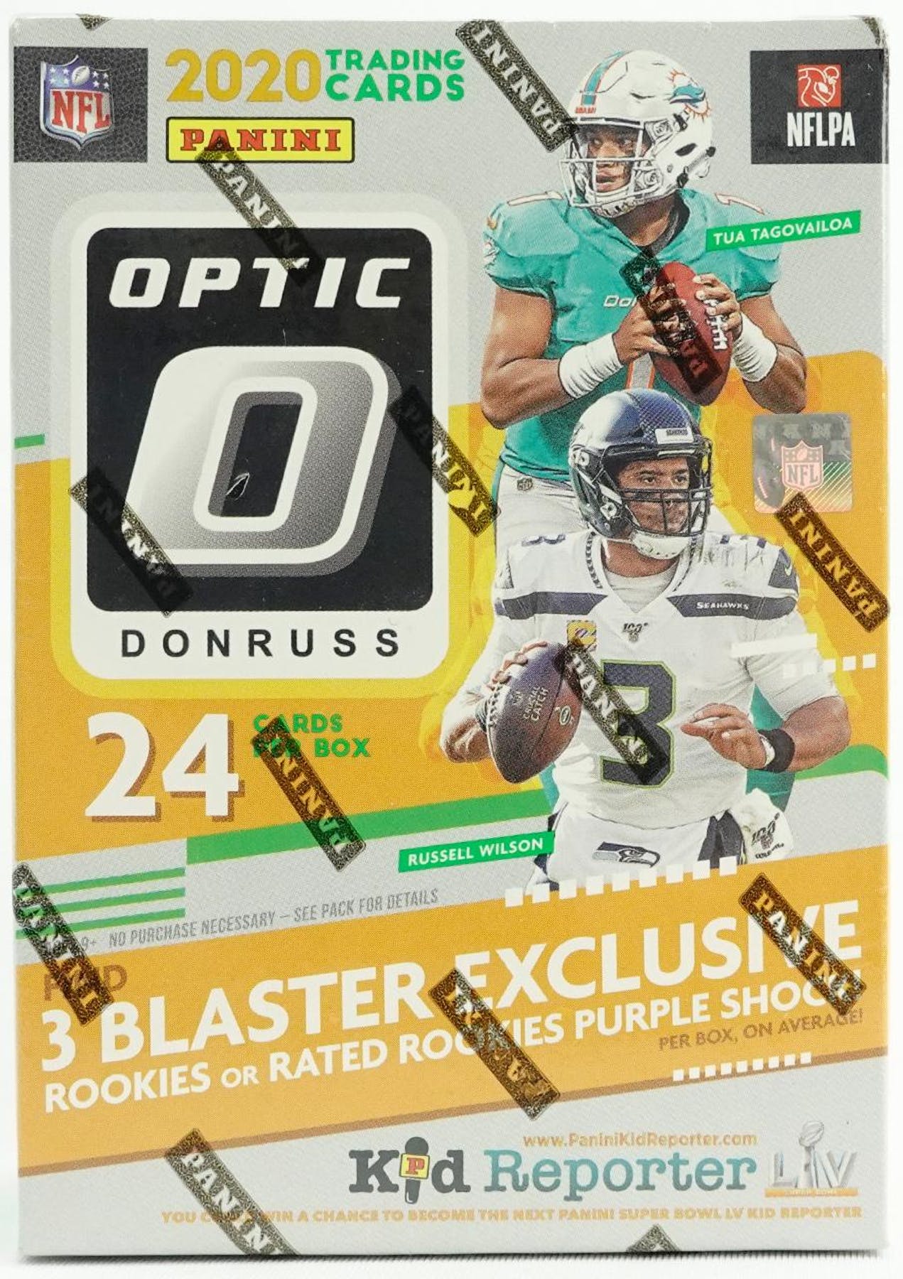 Panini Donruss Optic Football Blaster Box (Purple Shock) deals 2021