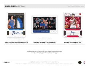 2021-22 Panini One and One Basketball Hobby Box