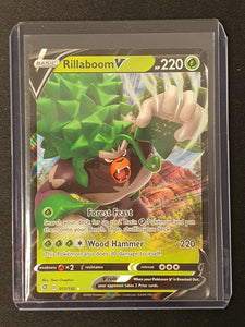 Pokemon - Rebel Clash - Raillaboom V Rare 017/192